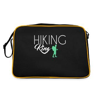 Roi de la randonnée - Sac Retro - noir/or - Dos