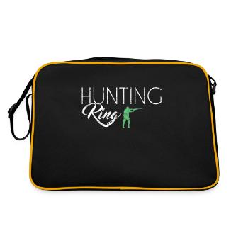 Roi de la chasse - Sac Retro - noir/or - Dos