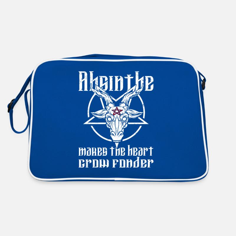 Satan Beelzebub Devil Gothic Pentagram Mystical Retro Bag