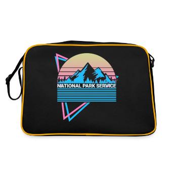 Parc national Rétro - Sac Retro - noir/or - Dos