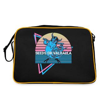 Perruche Perruche Rétro - Sac Retro - noir/or - Dos