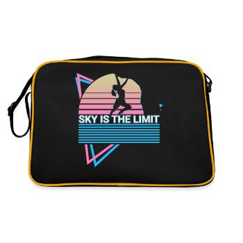 Escalade Grimpeur Rétro - Sac Retro - noir/or - Dos