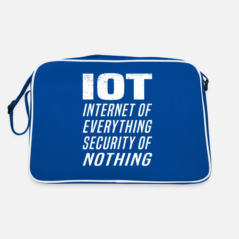 Internet Of Things IOT Programmierer Admin IT Retro Tasche