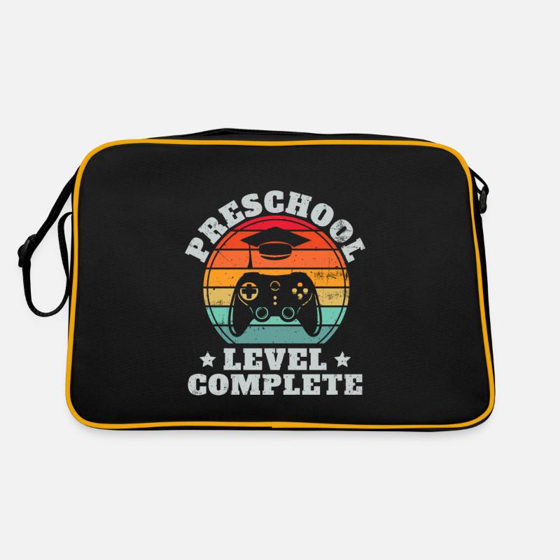 Vollständige Vorschulstufe Retro Pre-K Abschluss Retro Tasche