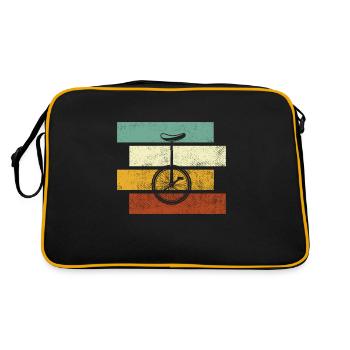 Rétro monocycle - Sac Retro - noir/or - Dos