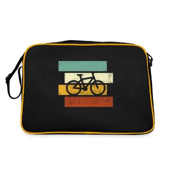 Vélo Rétro - Sac Retro - noir/or - Dos