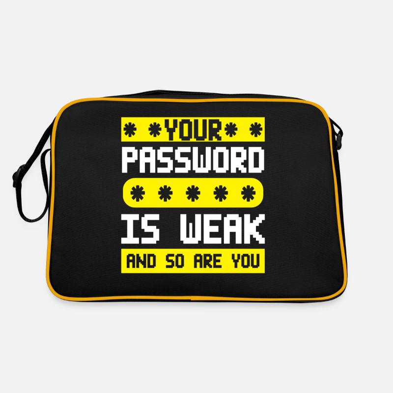Cybersécurité, Piratage, Informatique Sac Retro