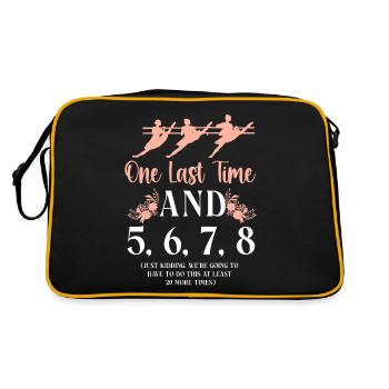 Ballet Danseuse Danse Ballerine - Sac Retro - noir/or - Dos