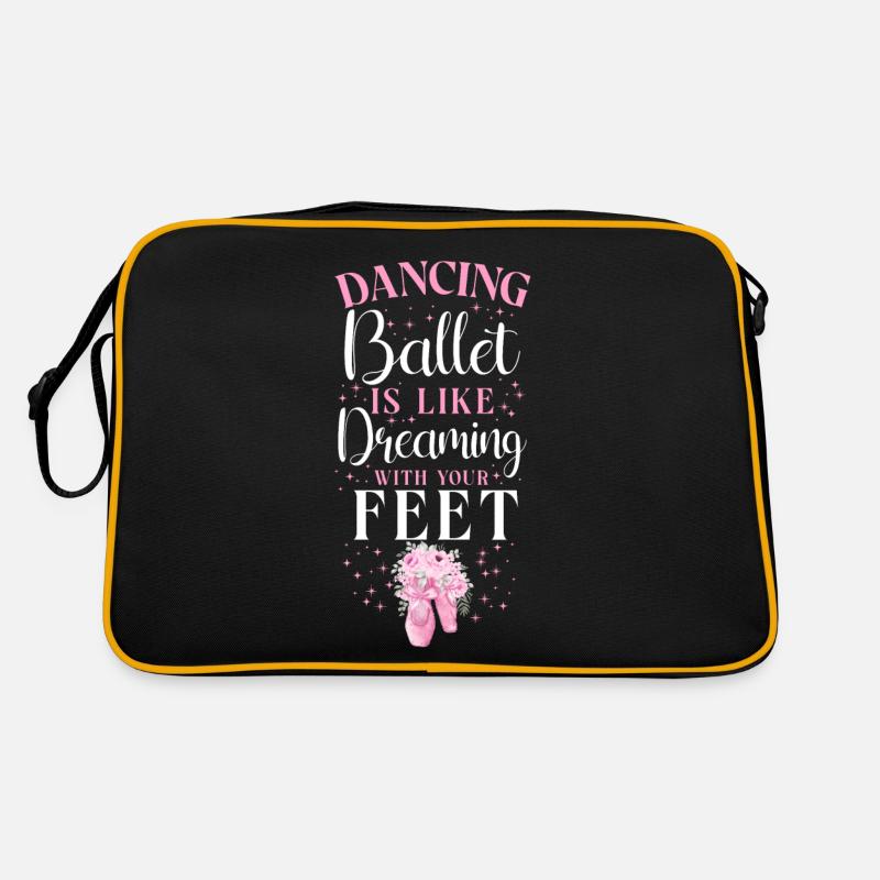 Ballet Danseuse Danse Ballerine Sac Retro