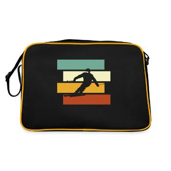 Ski Rétro - Sac Retro - noir/or - Dos