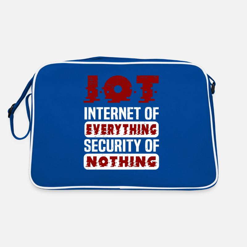 Internet Of Things IOT Programmer Admin IT Retro Bag