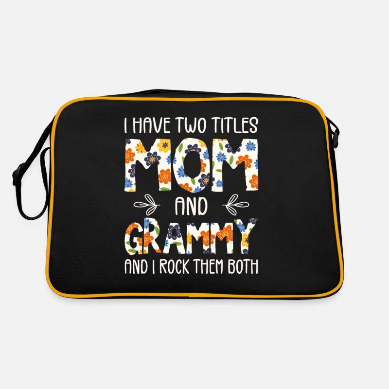 Ich habe zwei Titel, Mutter und Grammy Retro Tasche