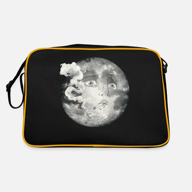 Whimsigoth Ästhetik Soft Grunge Emo Goth Rauchen Retro Tasche