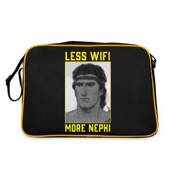 Missionnaire mormon SDJ - Sac Retro - noir/or - Dos