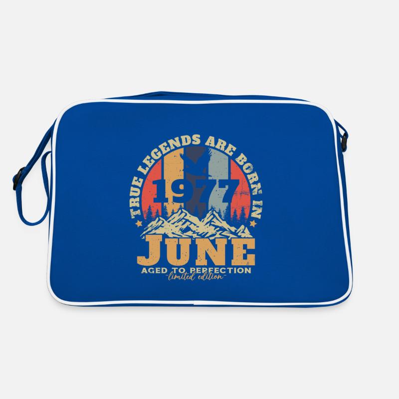 Juni 1977 Retro Vintage Geburtstagsgeschenk Retro Tasche