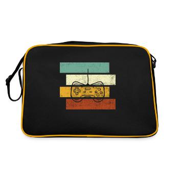 Gaming Retro - Retro Bag - black/gold - Back