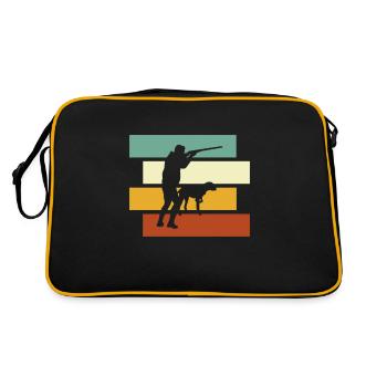 Chasse rétro - Sac Retro - noir/or - Dos