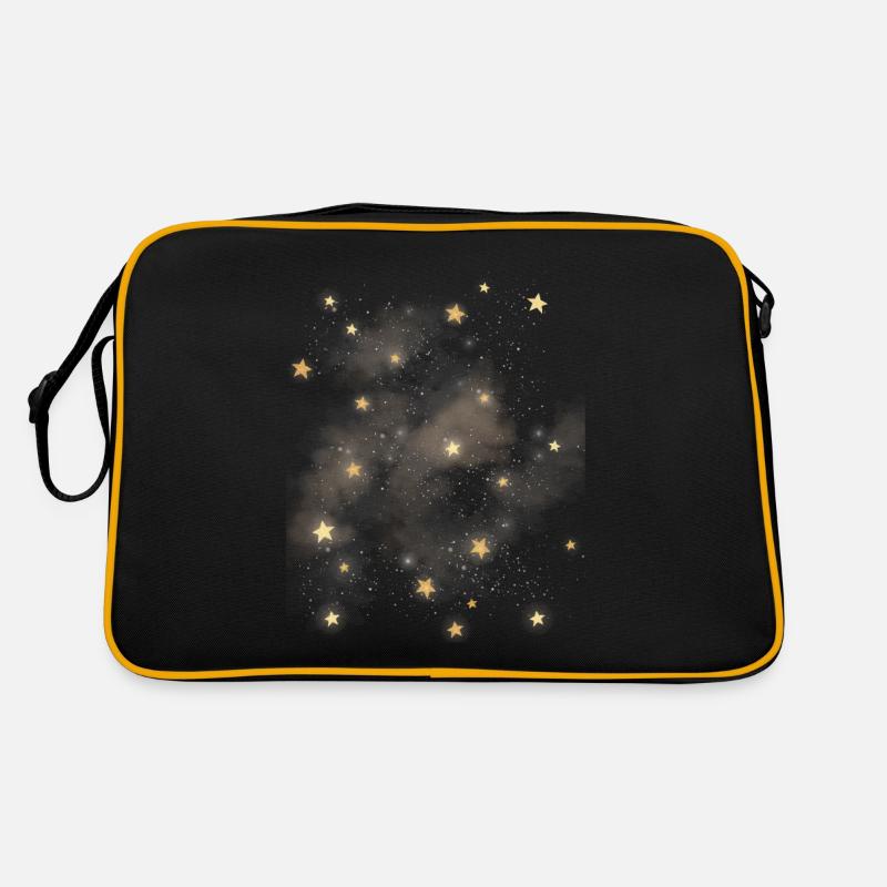 Celestial Space Aesthetics Galaxy Stars Retro Bag