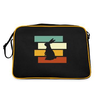 Rabbit Retro - Retro Bag - black/gold - Back
