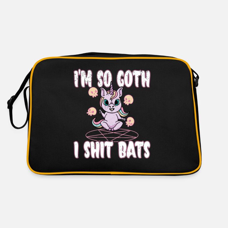 Satan Beelzebub Devil Gothic Pentagram Mystical Retro Bag