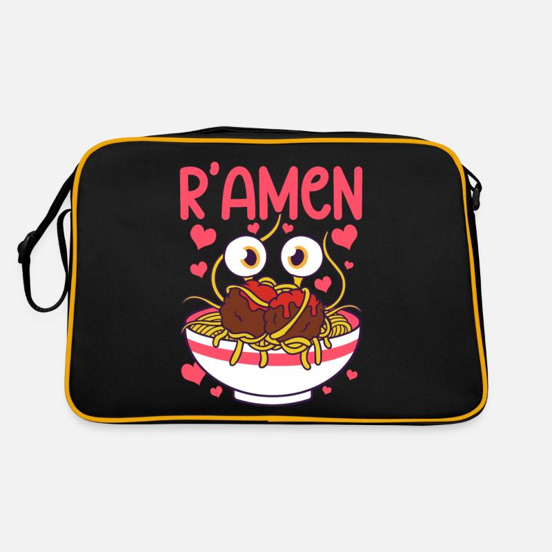 Flying Spaghetti Monster FSM Pastafarian Retro Bag