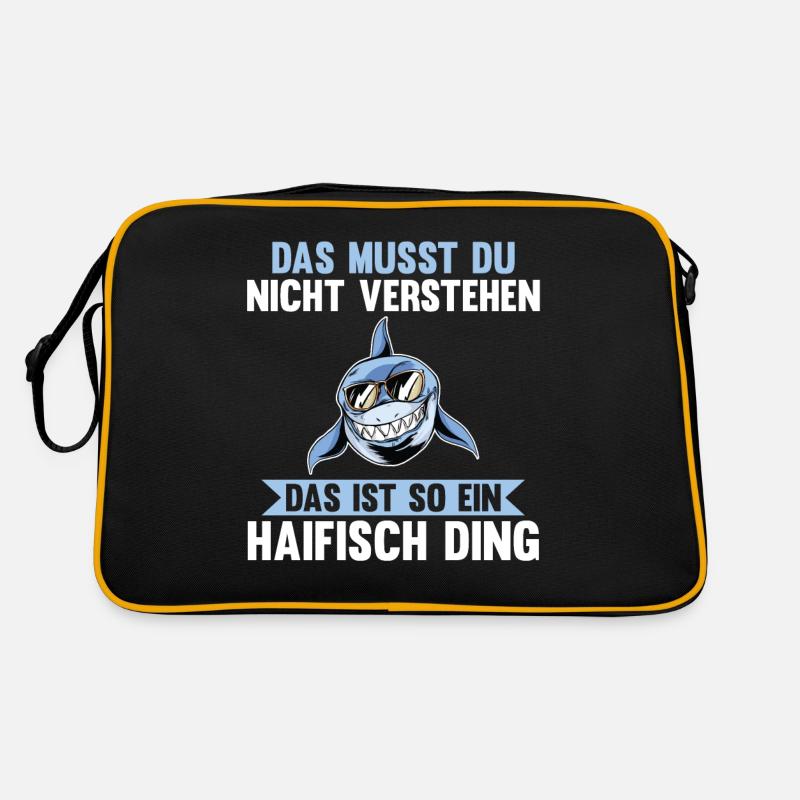 Fische Haifisch Retro Tasche