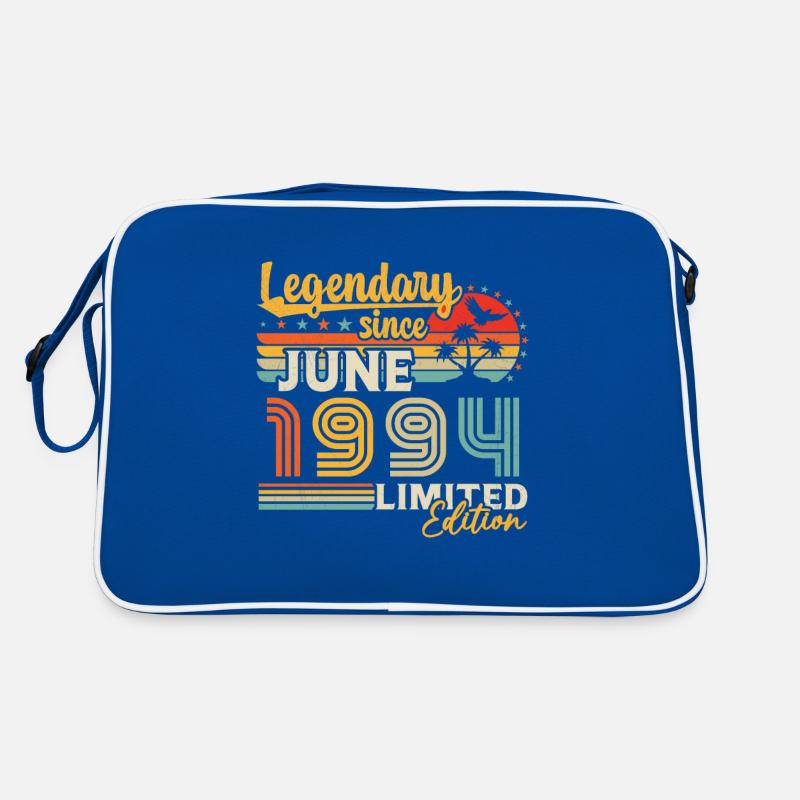legendär seit Juni 1994 Geburtstagsgeschenk Retro Tasche