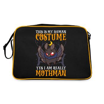 Cryptid Folklore - Retro Bag - black/gold - Back