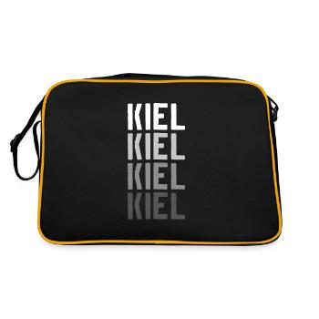 Quille - Sac Retro - noir/or - Dos