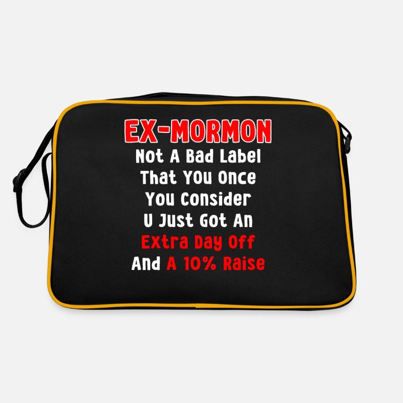 Postmormonen-Exmo Retro Tasche
