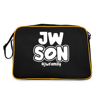 Jehovah's Witnesses - Retro Bag - black/gold - Back