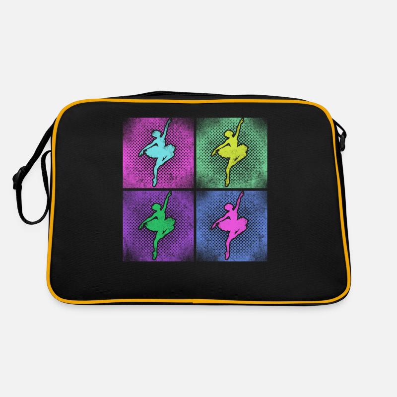 Ballet Danseuse Danse Ballerine Sac Retro