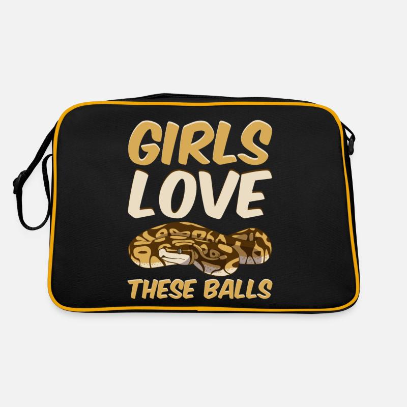 Ball Python Snake Retro Bag