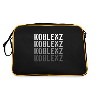 Coblence - Sac Retro - noir/or - Dos