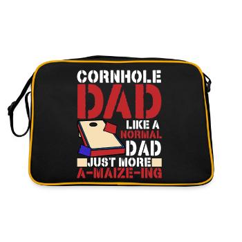 Corn Hole - Retro Bag - black/gold - Back