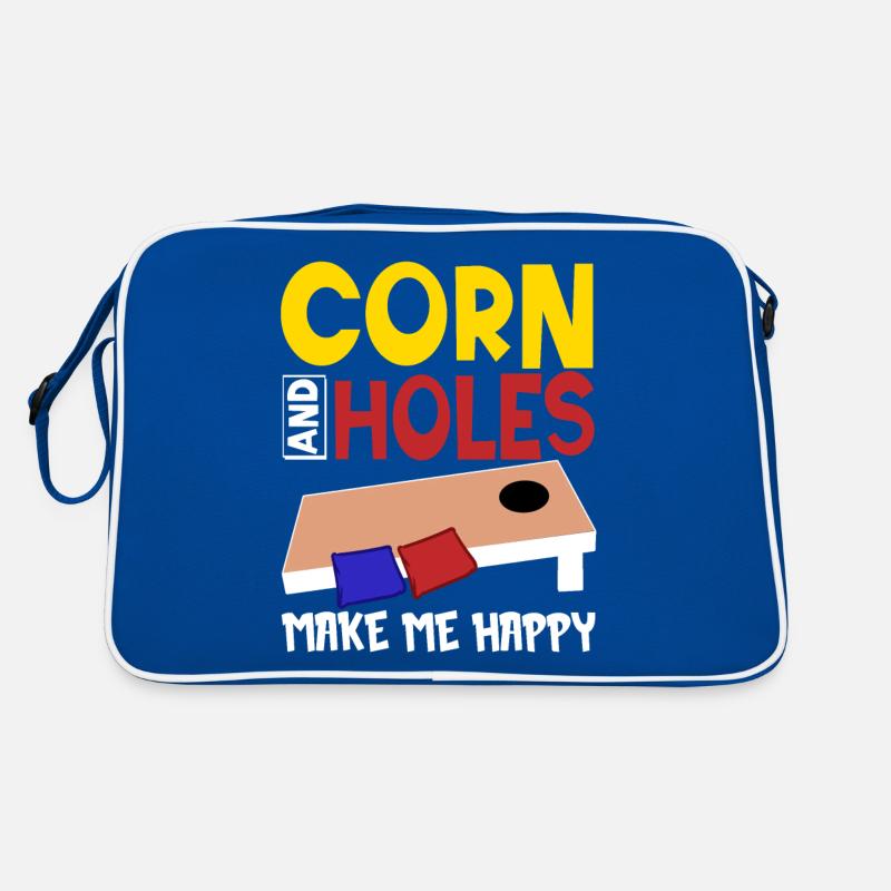 Lustiges Cornhole Corn Hole Retro Tasche