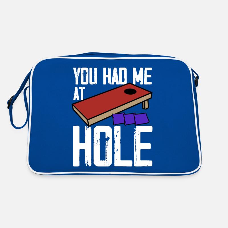 Lustiges Cornhole Corn Hole Retro Tasche