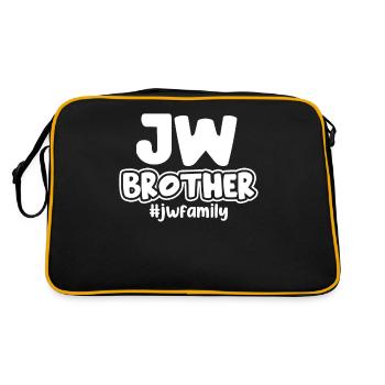 Jehovah's Witnesses - Retro Bag - black/gold - Back
