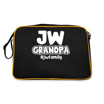 Jehovah's Witnesses - Retro Bag - black/gold - Back