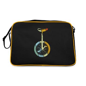 Rétro monocycle - Sac Retro - noir/or - Dos