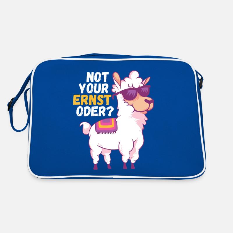Not Your Ernst Oder Lama Retro Tasche