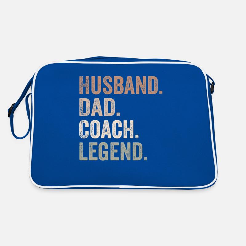 Papa Ehemann Coach Held Retro Tasche