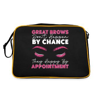 Esthéticienne esthéticienne agréée - Sac Retro - noir/or - Dos