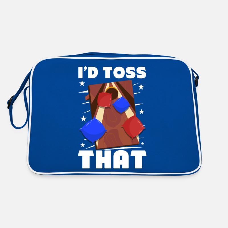Lustiges Cornhole Corn Hole Retro Tasche