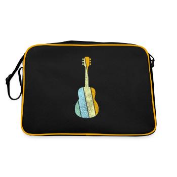 Guitar Retro - Retro Bag - black/gold - Back