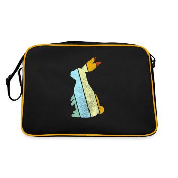 Rabbit Retro - Retro Bag - black/gold - Back