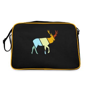 Hirsch Rétro - Sac Retro - noir/or - Dos