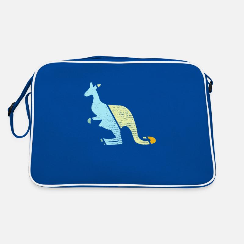 Känguru Retro Retro Tasche
