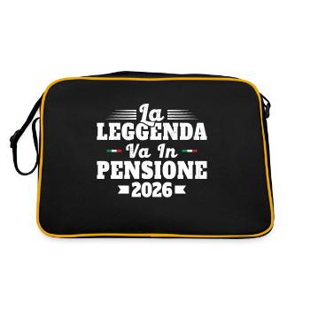 Humour Cadeau Retraité - 2026 Retraité En 2026 - Sac Retro - noir/or - Dos