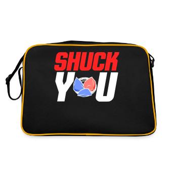 Funny Cornhole Corn Hole - Retro Bag - black/gold - Back